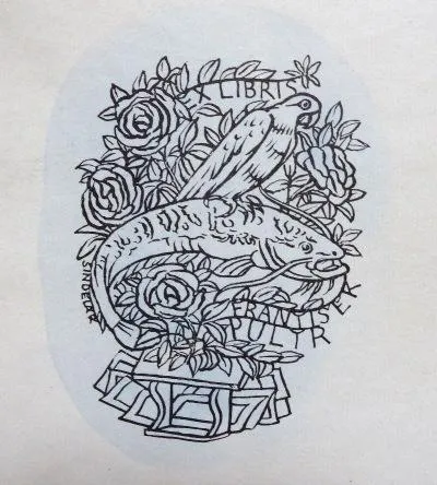 Lumír Šindelář – Dvě exlibris František Pultr - 5