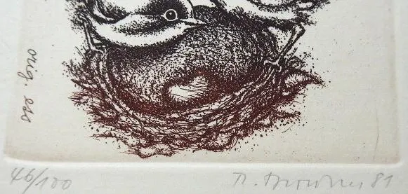 Rudolf Broulím – Dvě exlibris, Oznámení, Hermi van - 6
