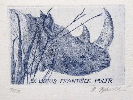 Pět exlibris – Vychodilová, Beneš, Valenta, Marešo - 2
