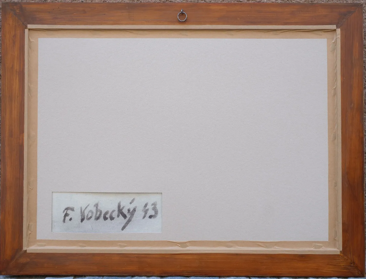 František Vobecký – Zátiší s lahvemi - 2