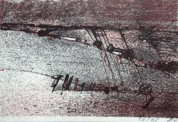Čtyři barevné litografie, 1x zinkografie - 4