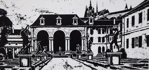 Mánes, Valdštejnská zahrada, PF 1979 - 3