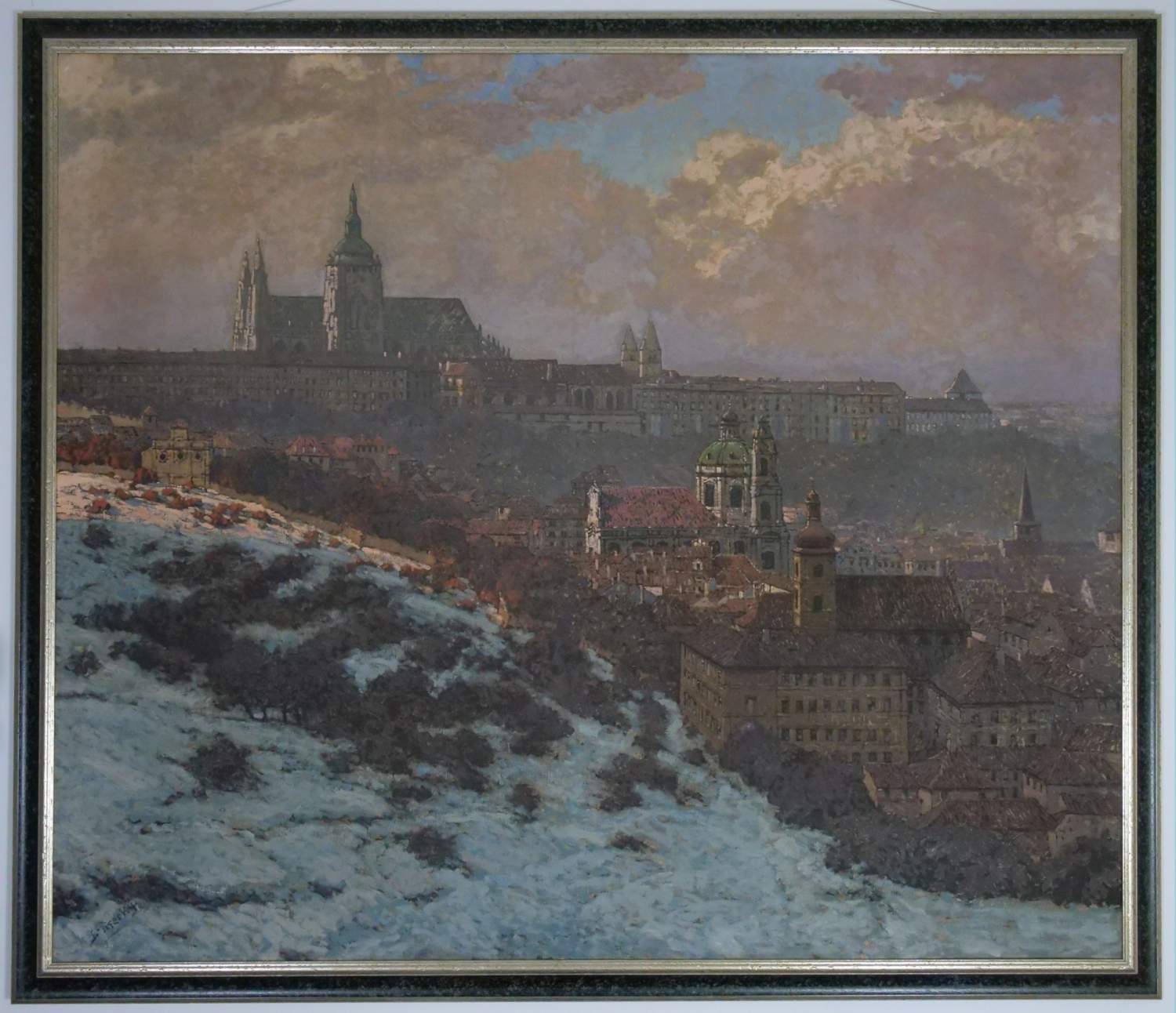 Josef Písecký – Pohled z Petřína