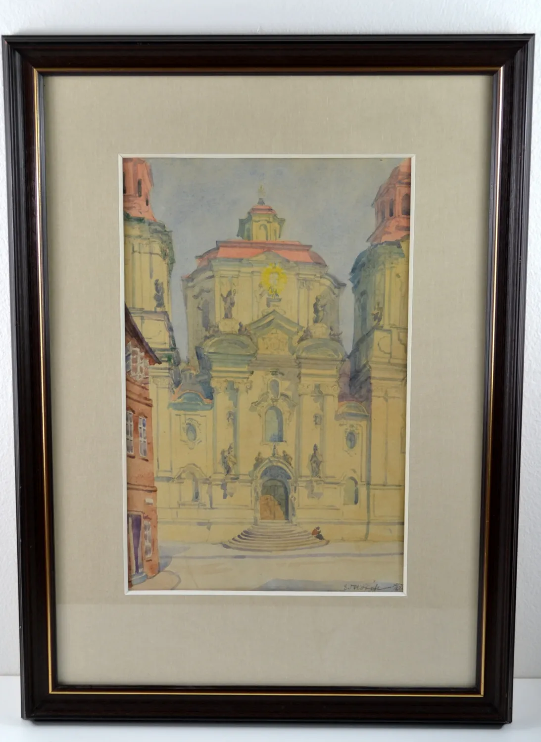 Kolorovaná grafika - Praha