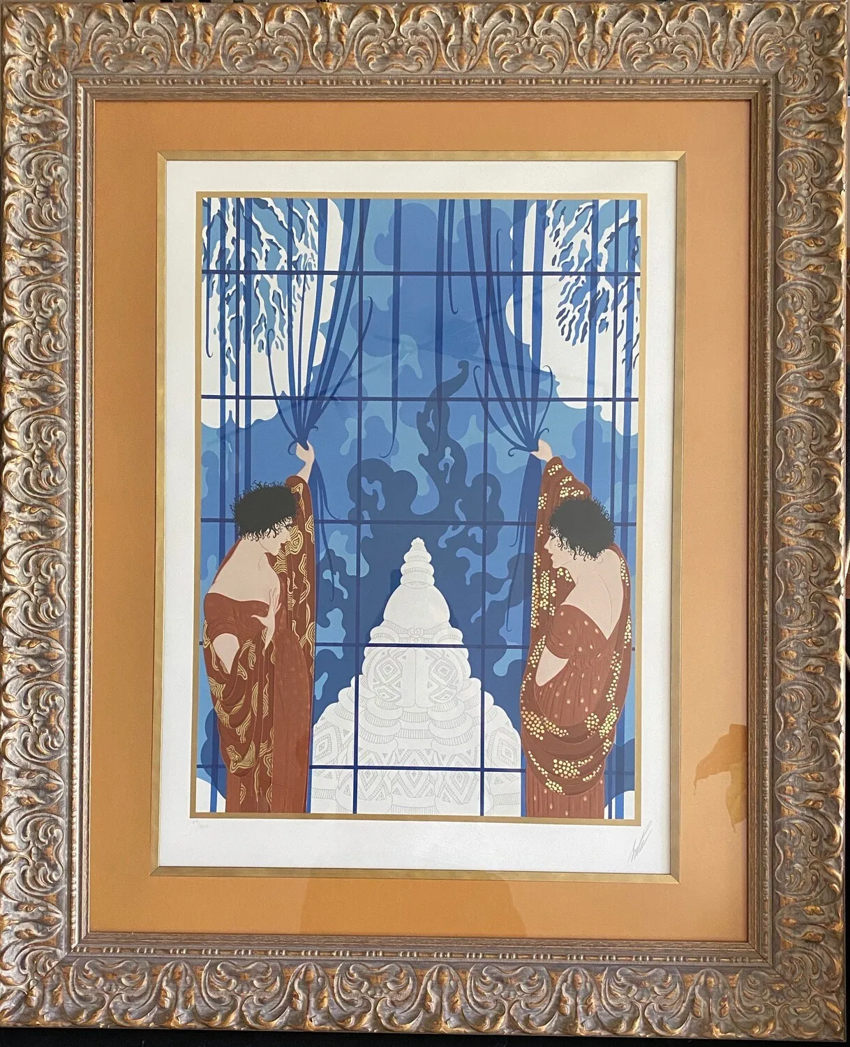 Příchod zimy – Erté (Roman Petrovič Tyrtov) - 2