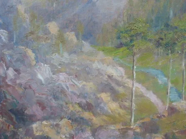 Sedláček – Jarní krajina v Šárce - 4