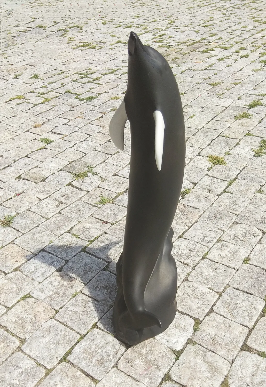 Brusel Duchcov DELFÍN, černý porcelán - 7