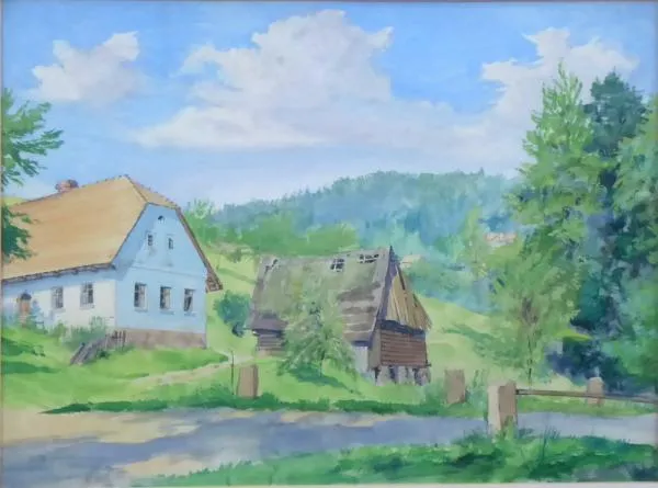 Karel Rampl – Chalupa vedle Nosků v Semilech - 6