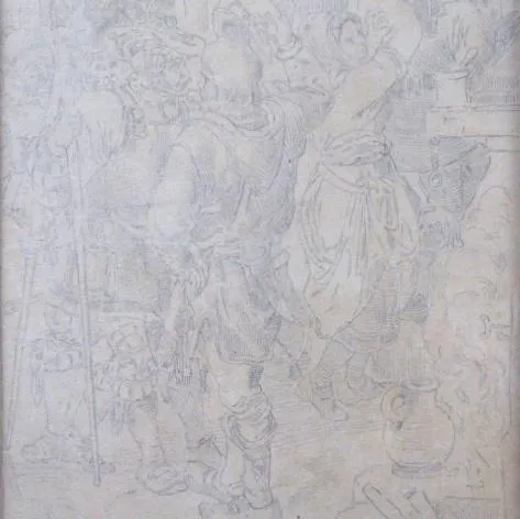 Antonín Waldhauser – Historizující figurální scéna - 4