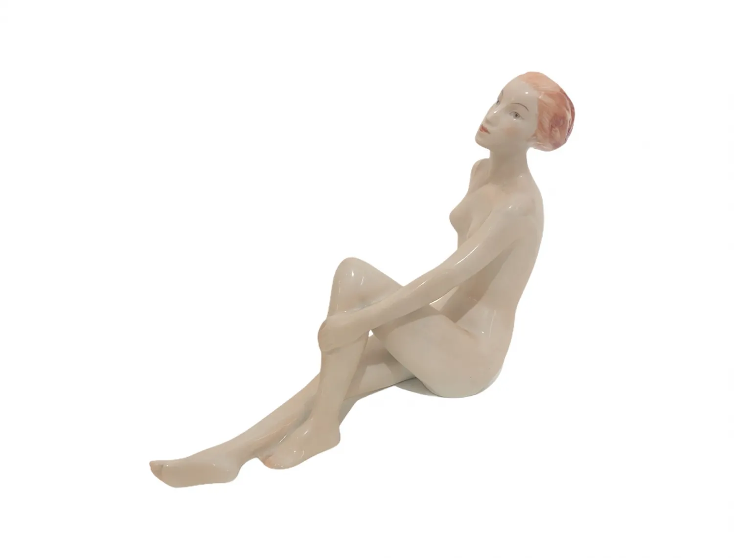 Sedící žena – Royal Dux - 4