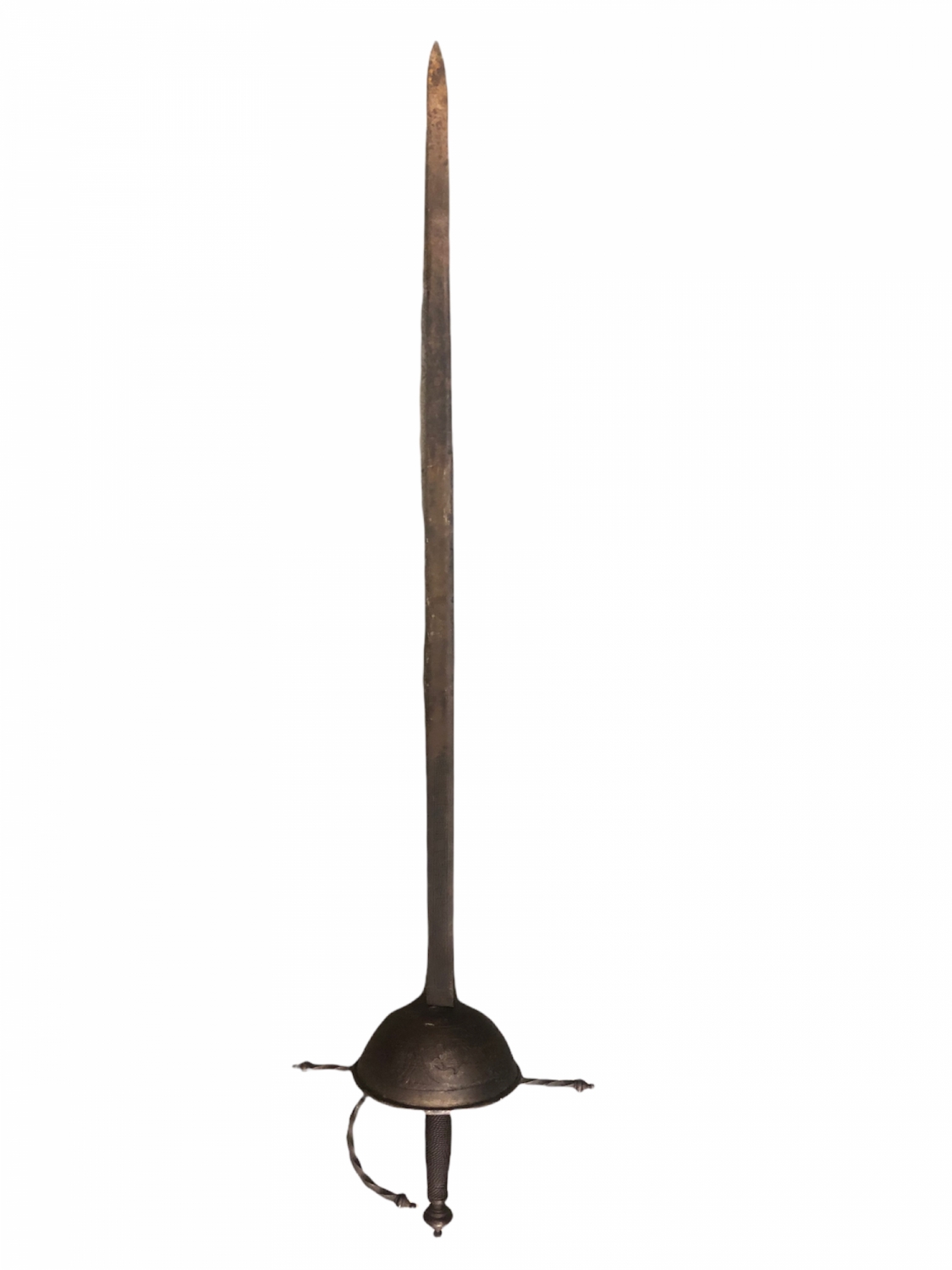 Starý kord ručně dělaný, délka 105 cm