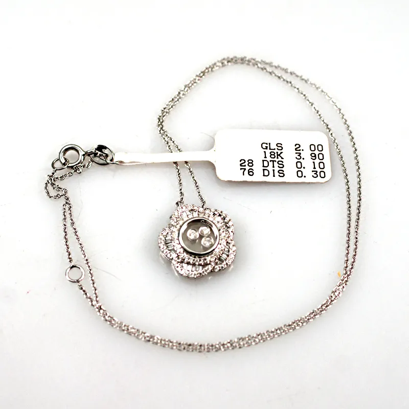 Přívěs Chopard s brilianty + certifikát - 2