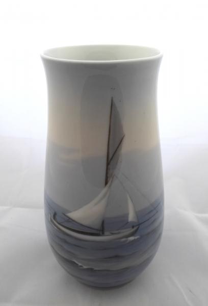 Váza s plachetnicí na moři - Bing & Grondahl, Kope