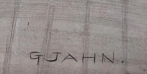 Gustav Jahn – Profil staršího muže v krajině - 2