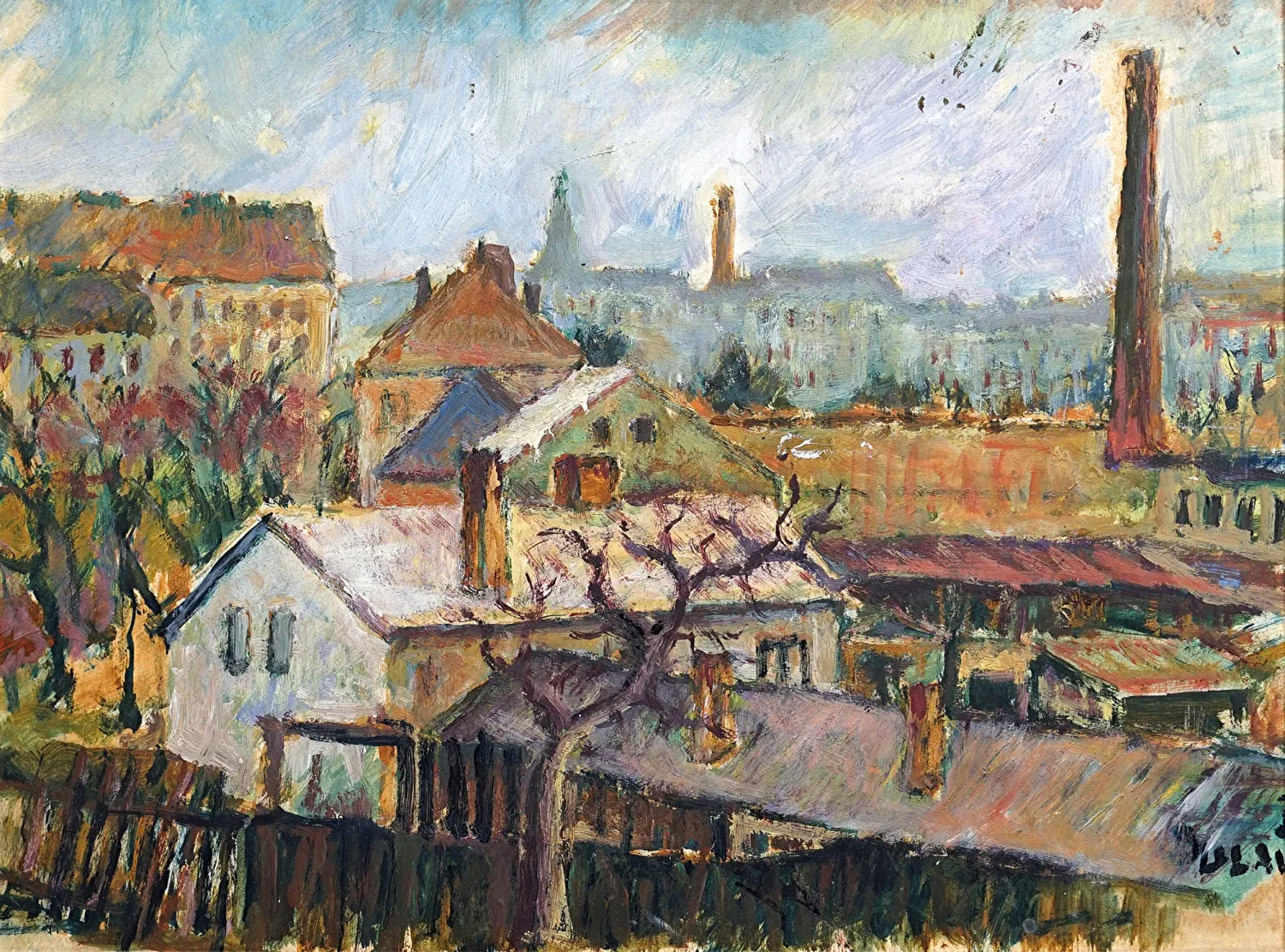 Pohled na město - 2