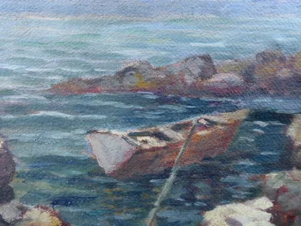 Josef Bino – Loďka v zátoce - 3