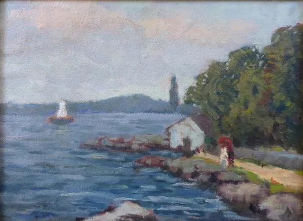 Josef Bino – Promenáda u jezera - 5