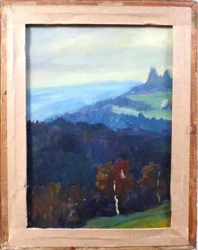 Boží muka a Pohled na Trosky (oboustranný) - 2