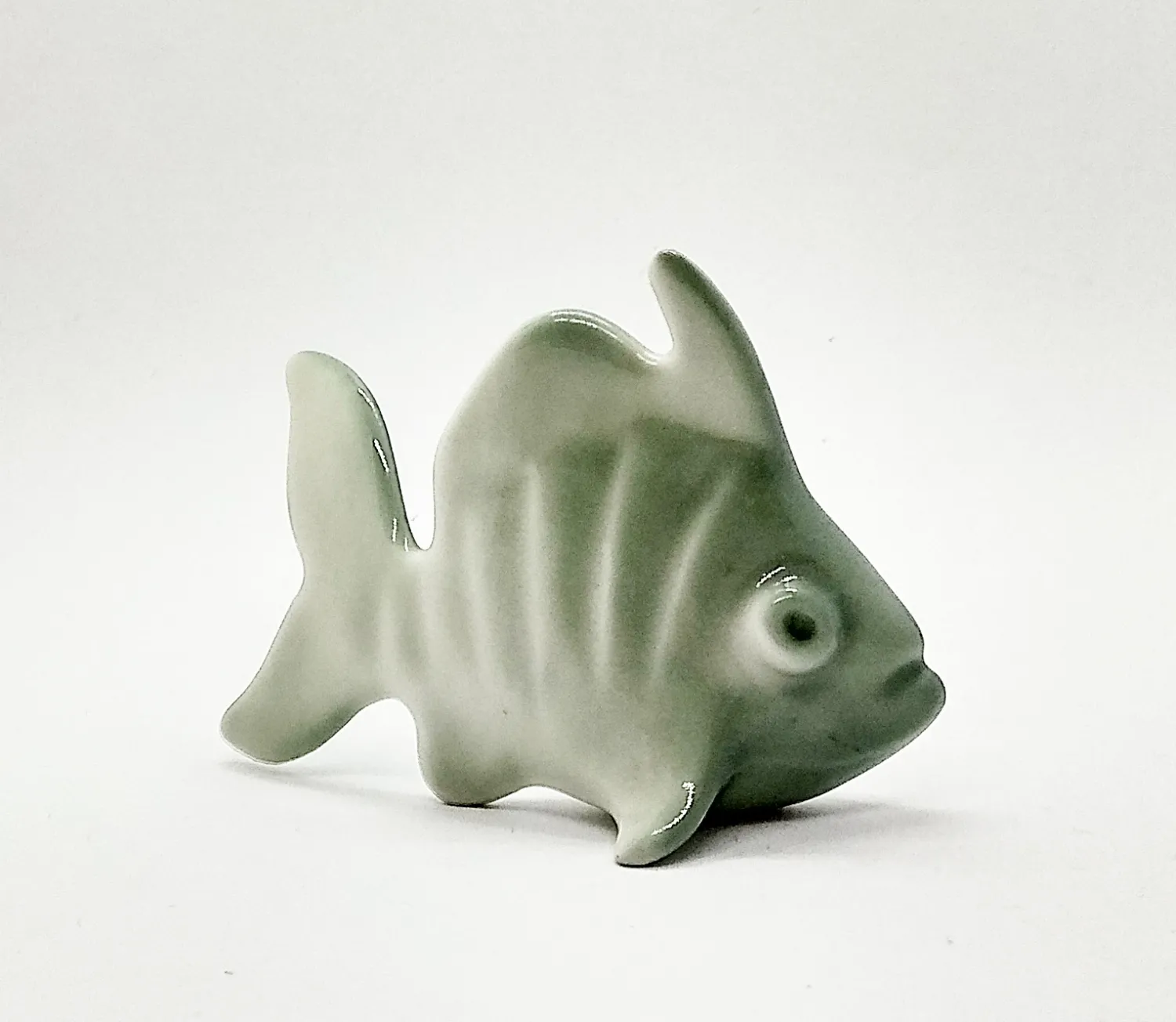 Soška Ryba, porcelán, neznačeno - 3