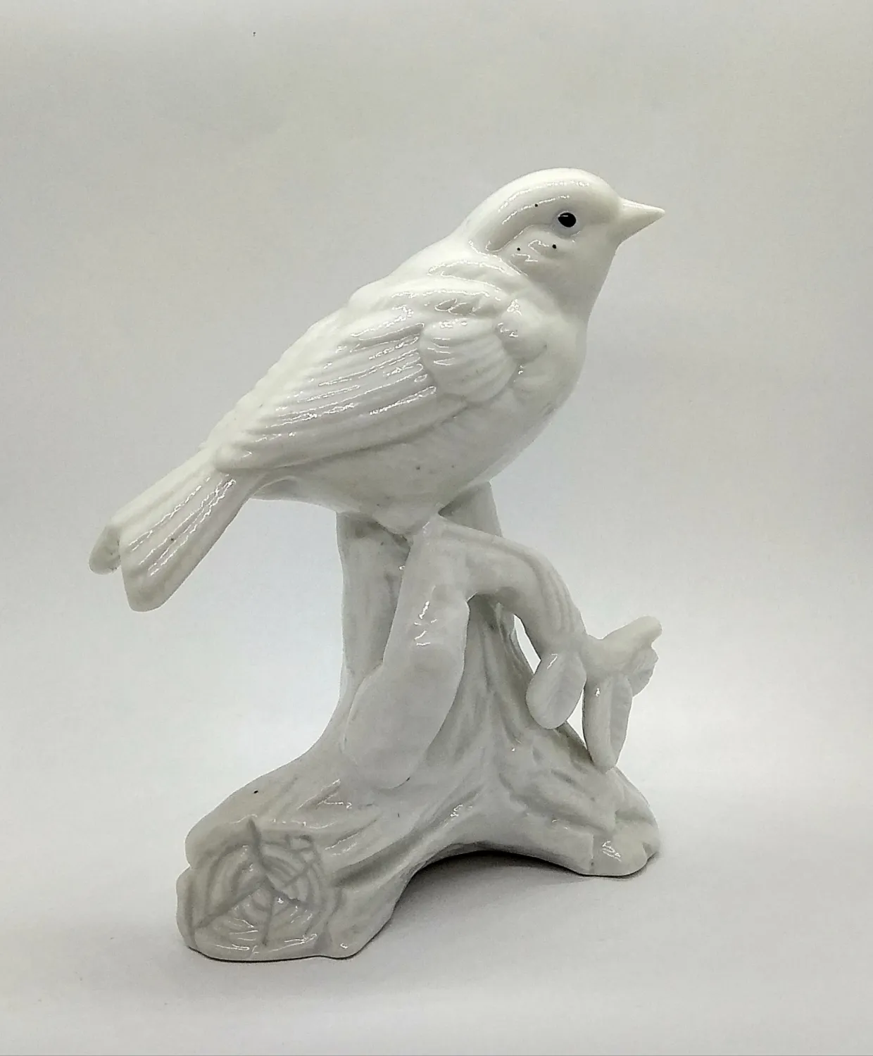Ptáček, bílý porcelán, neznačen