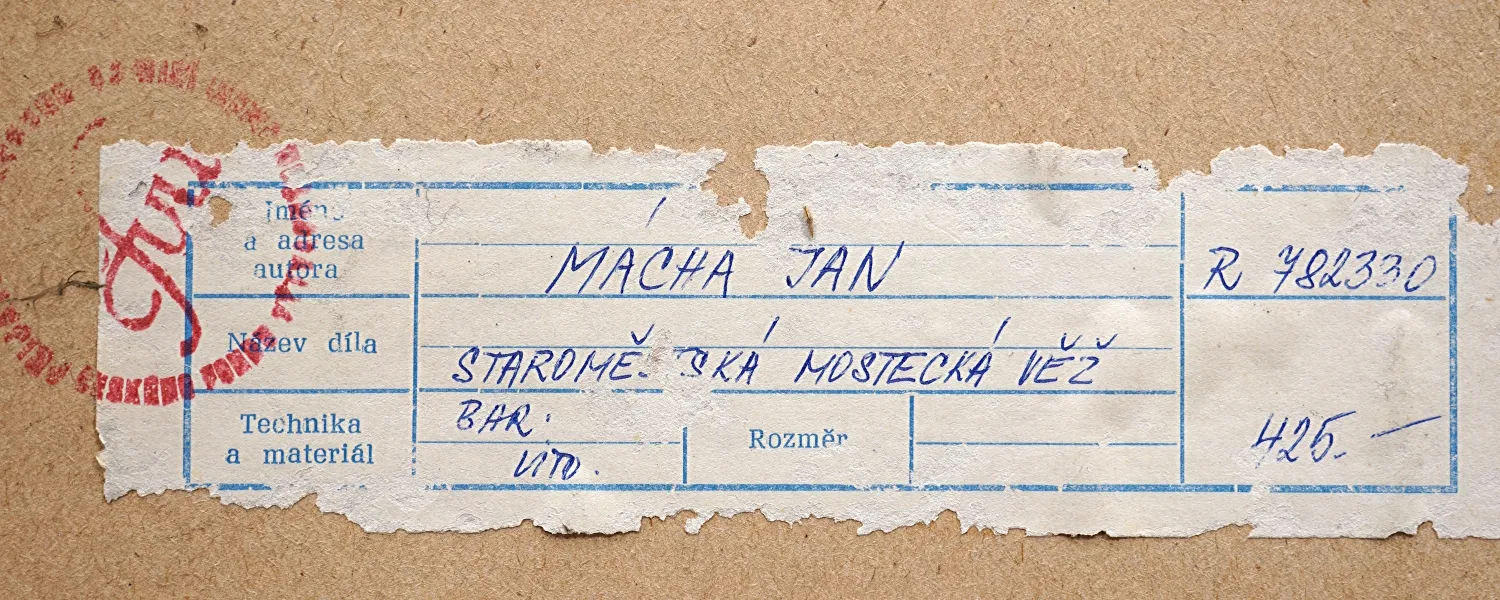 Jan Mácha – Staroměstská mostecká věž - 5