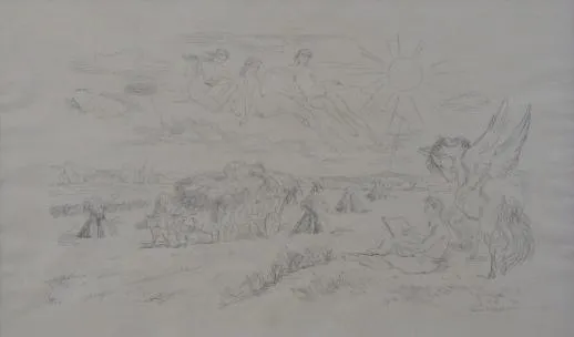 Emil Kotrba – Malíř, Pegas, Múzy, Žně - 4