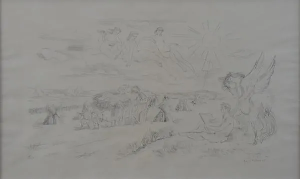Emil Kotrba – Malíř, Pegas, Múzy, Žně - 5