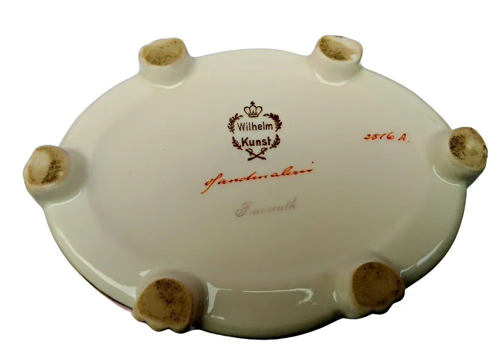 ART DECO dóza se sousoším – Wilhelm Kunst - 4