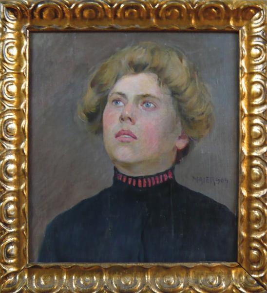 Antonín Majer - Portrét dívky