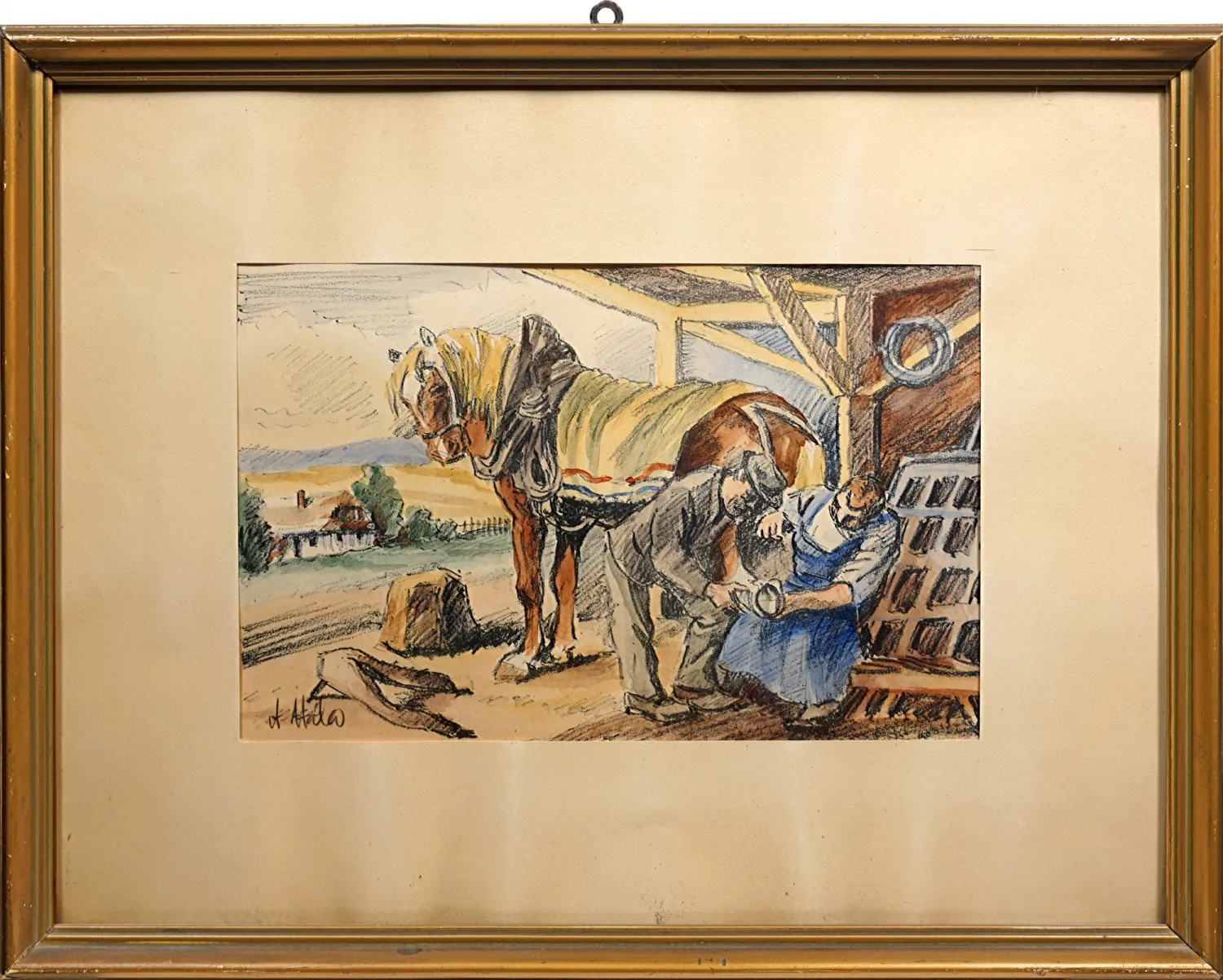 Antonín Hála - U kováře
