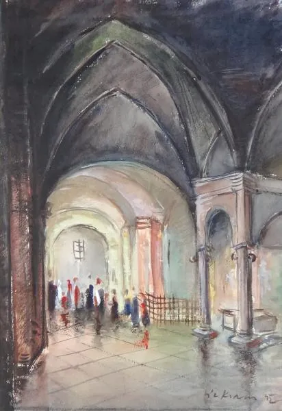František J. Kraus – V kostele - 4