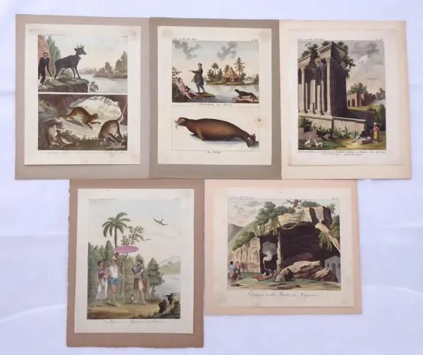 Konvolut 10ti žánrových grafik – Gallerie der Welt - 2