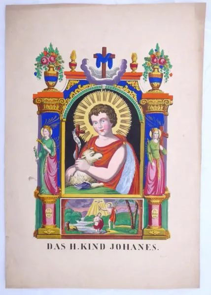 Václav Hoffmann též Hofmann – Das heilige Kind Johannes