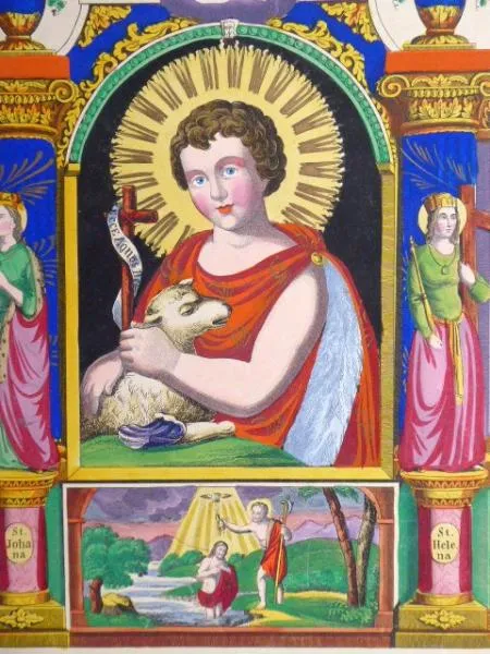 Václav Hoffmann též Hofmann – Das heilige Kind Johannes - 4