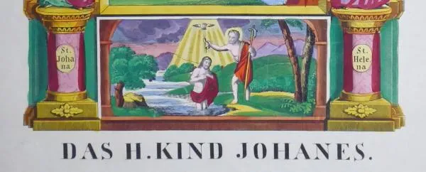 Václav Hoffmann též Hofmann – Das heilige Kind Johannes - 5