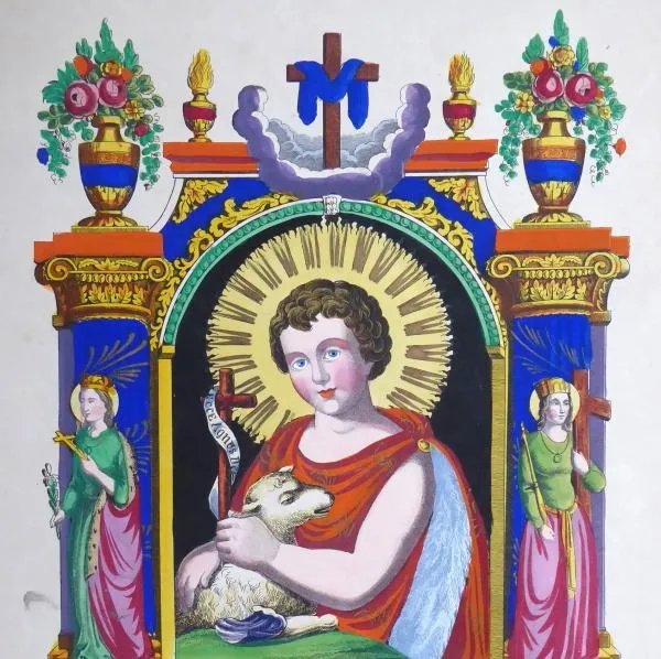 Václav Hoffmann též Hofmann – Das heilige Kind Johannes - 6