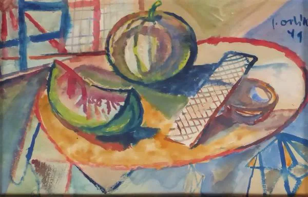 Jan Orlík – Zátiší s melouny - 5