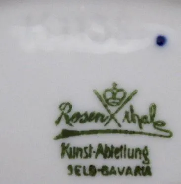 Oválná malá mistička se zimní krajinou – Rosenthal - 2