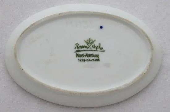 Oválná malá mistička se zimní krajinou – Rosenthal - 3