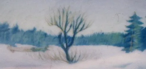 Oválná malá mistička se zimní krajinou – Rosenthal - 4