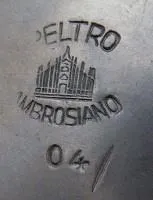 Cínová malá cukřenka s víčkem – Peltro Ambrosiano - 2