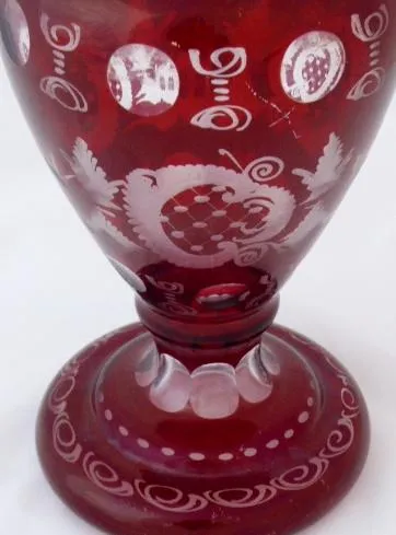 Váza s broušeným ornamentem – Egermann - 4