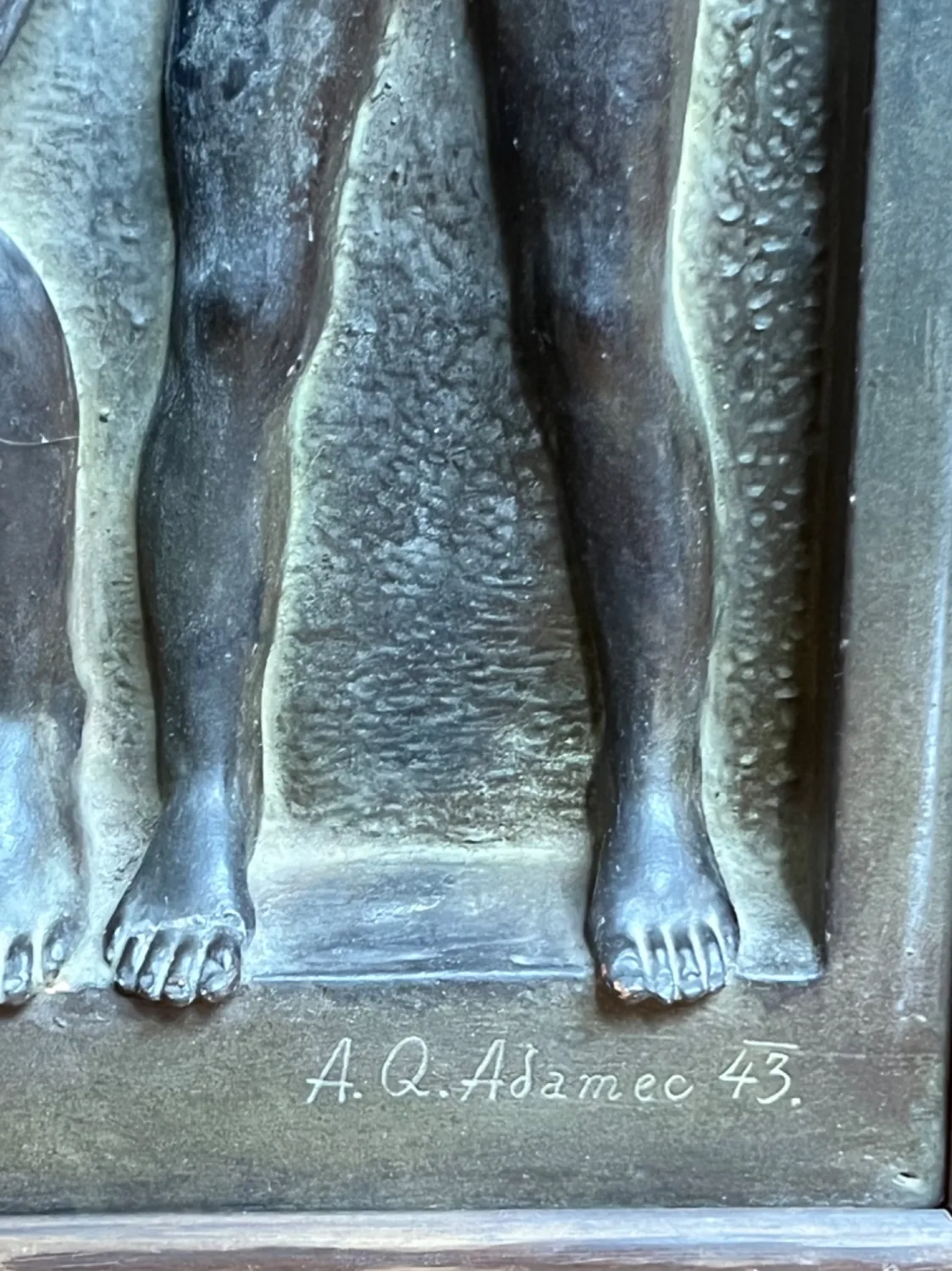 Arno Quido Adamec – Sestry – Basteliéf - 2
