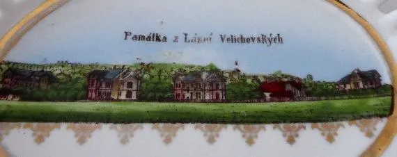 Porcelánový košíček – Lázně Velichovky - 3