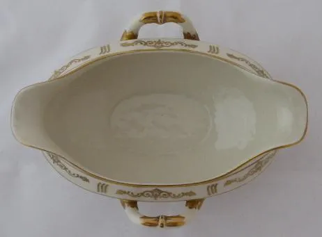 Porcelánový sauciere s kytičkami – Slavkov - 4