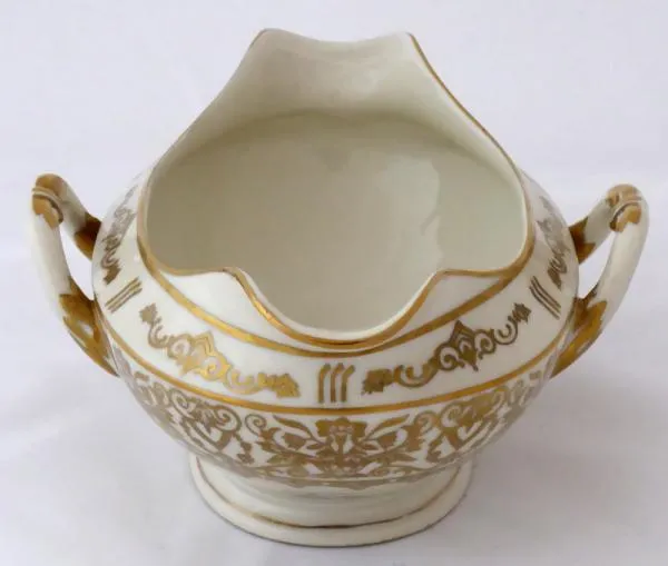 Porcelánový sauciere s kytičkami – Slavkov - 5