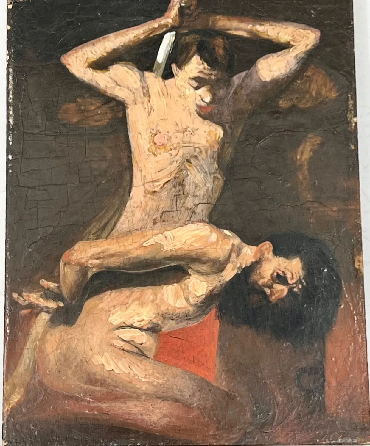 Karel Liebscher “Salomé” – olej na dřevě 1889 - 1