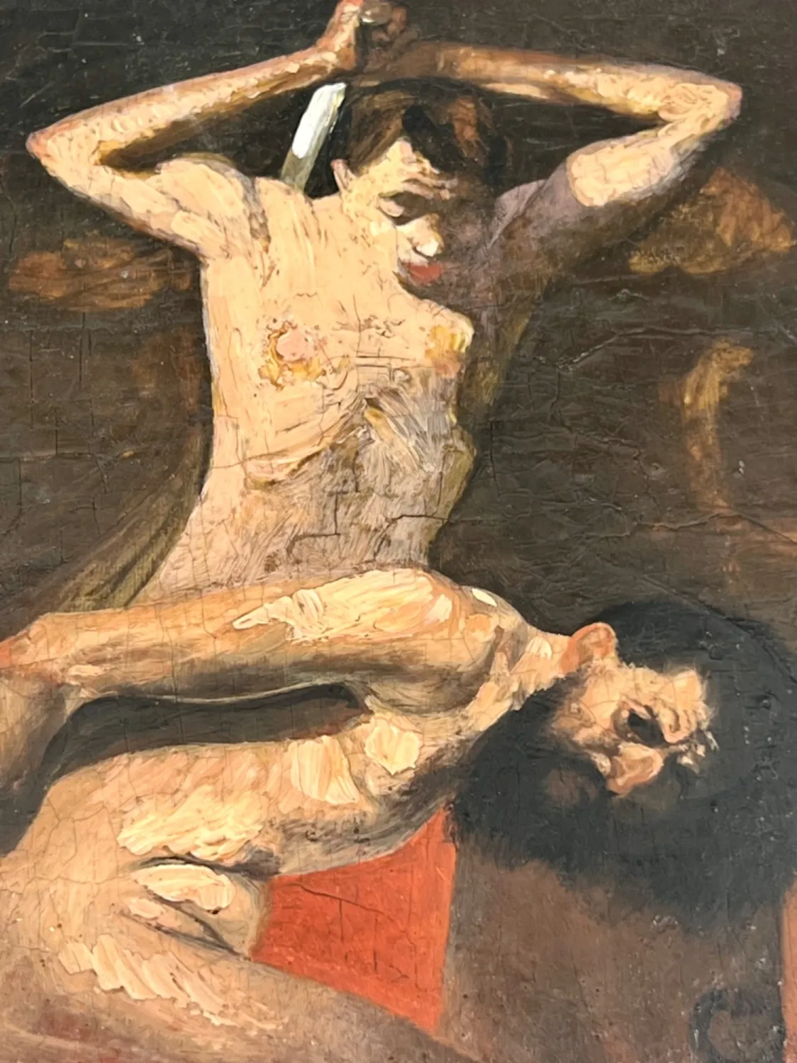 Karel Liebscher “Salomé” – olej na dřevě 1889 - 3