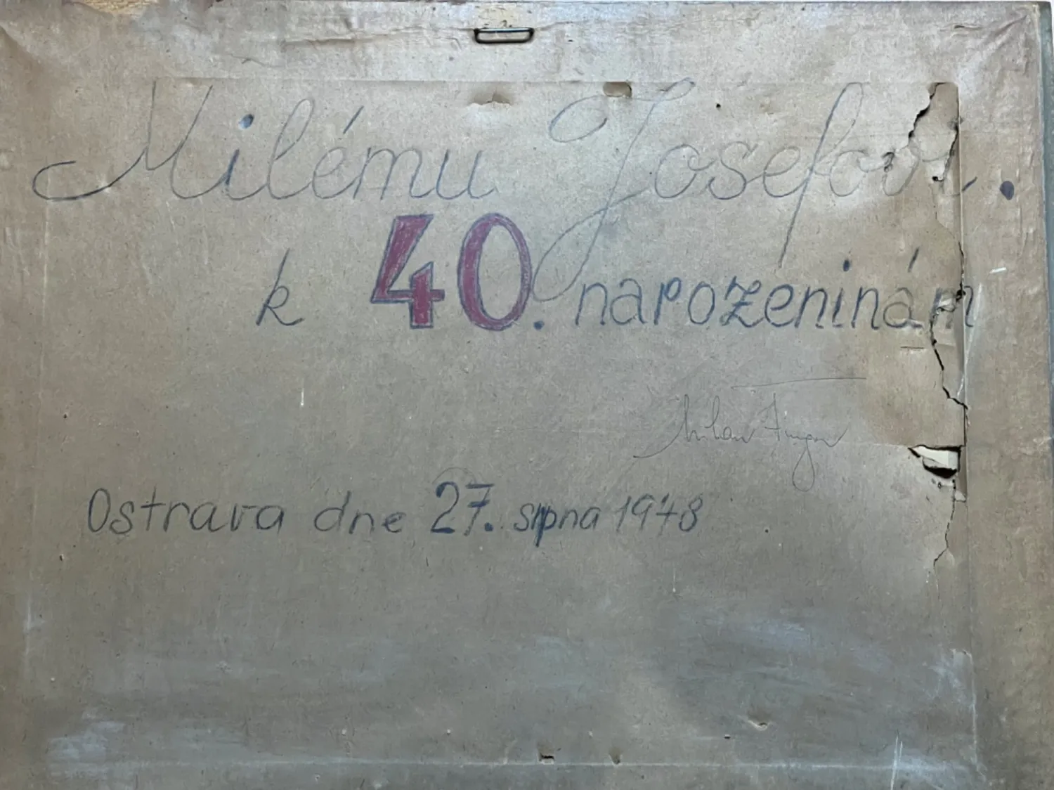 Miroslav Procházka – Zimní krajina – olej - 4