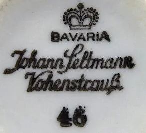 Kávový šálek s drobnými kytičkami – Johann Seltmann - 2